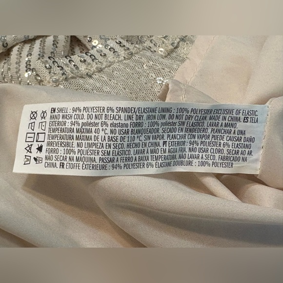 Forever 21 Shimmering Long Sleeve Dress size S - Picture 11 of 16